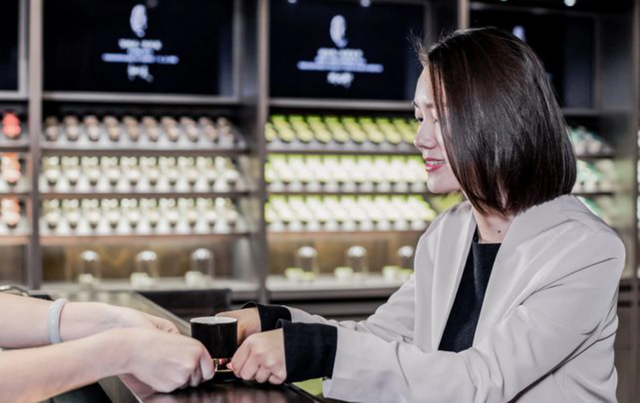 Service and interaction make tea more approachable than a sales-only encounter.